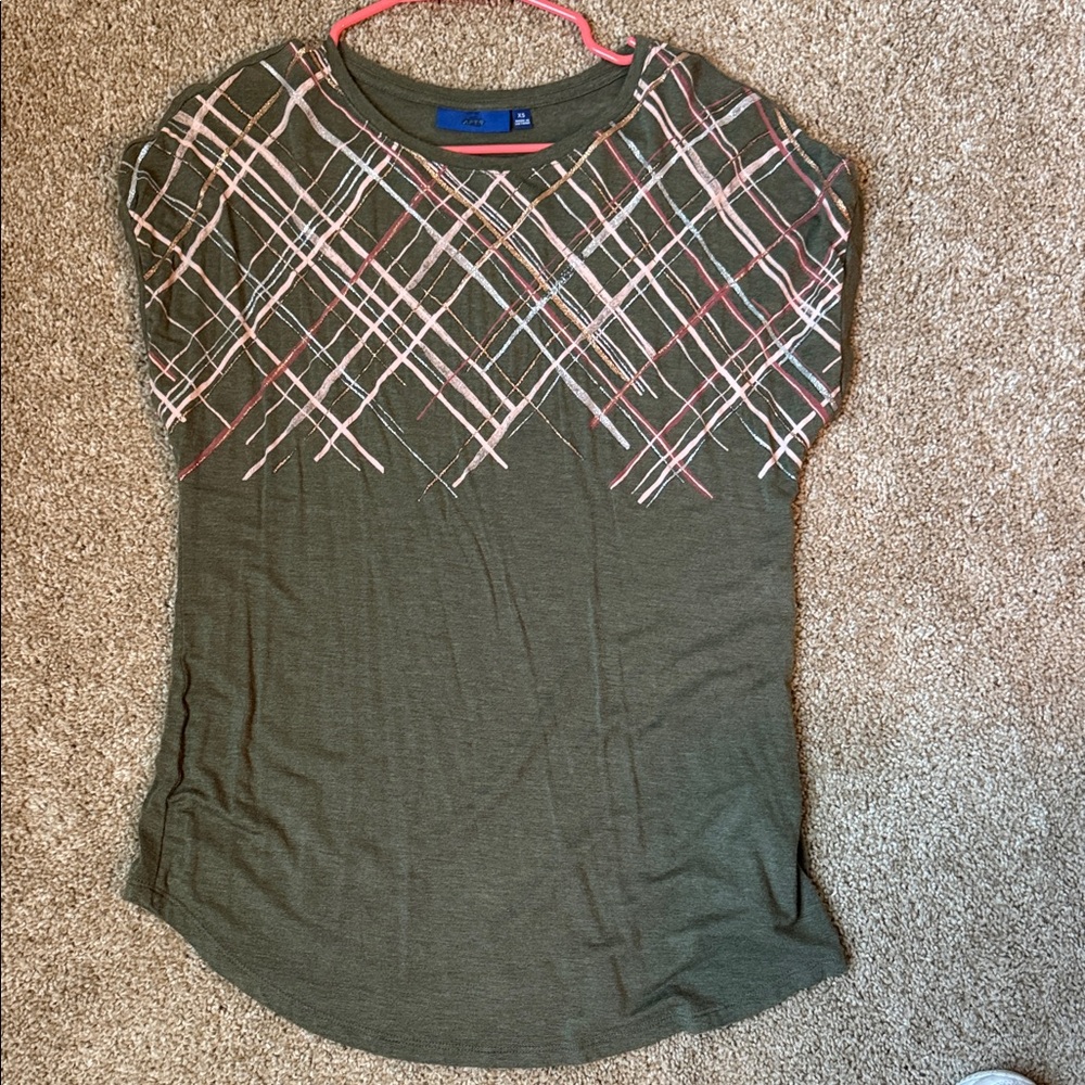 Stylish Olive Green Women's Top